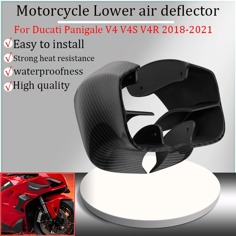 For Ducati Panigale V4 V4R V4S 2018-2021 motorcycle accessories side panels, lower deflector fairings, dynamic side wings