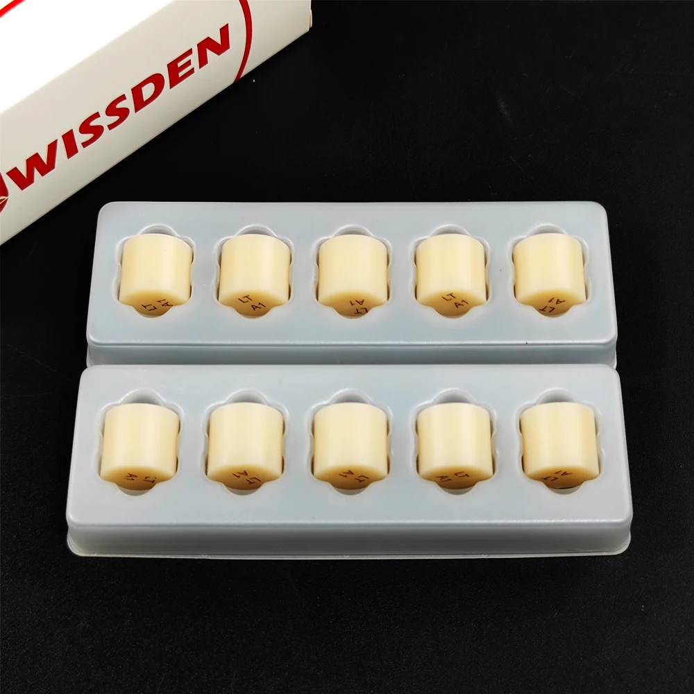 10 Pieces Wissden Dental Glass Ceramic Press Lithium Disilicate Ingots Dental Lab Materials