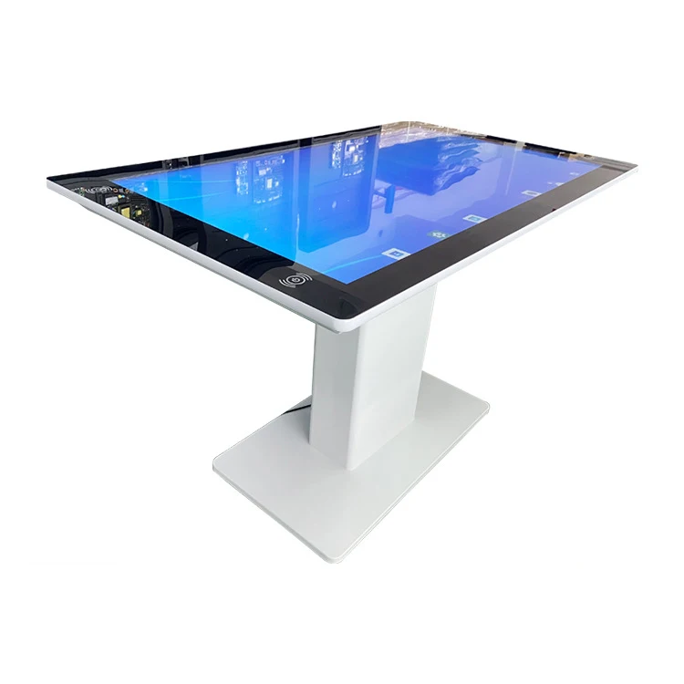 Smart Study Table Touch Screen  55 65 75 86 Interactive Kiosk Multi Touch Screen Gaming Smart Coffee Table with Charge