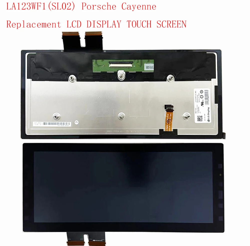 

OEM Replacement radio Car navigaion Lcd Display And Touch screen For Porsche Cayenne LA123WF1 SL02