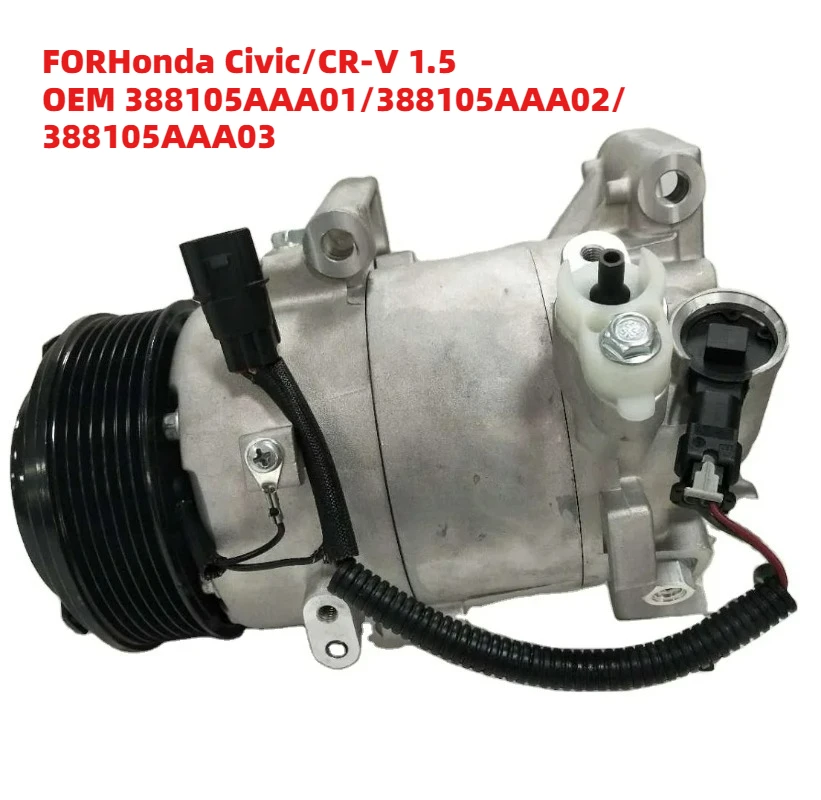 

Top Grade FORHonda Civic/CR-V 1.5 OEM 388105AAA01/388105AAA02/388105AAA03 12V Auto AC Compressor