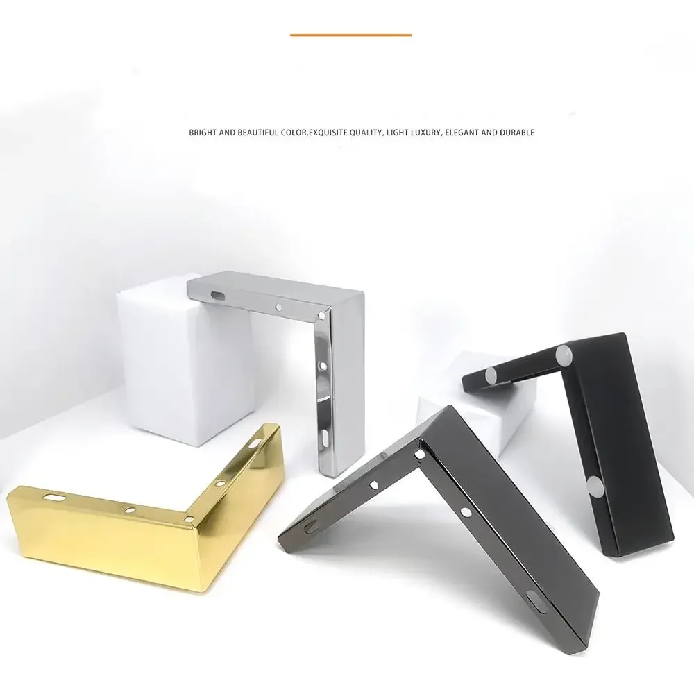Replacement Stainless Steel Furniture Leg Load Bearing Three-pronged Sofa Legs Enhance Stability Anti-slip Cabinet Feet