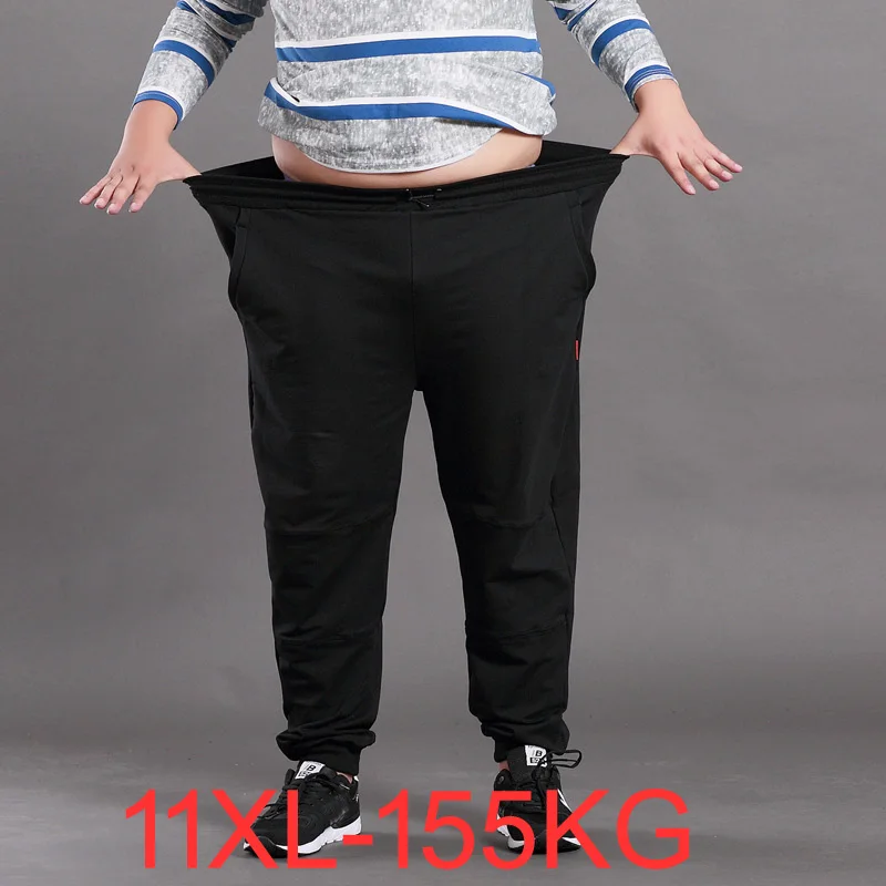 

Plus size 15XL 210KG High quality Summer Spring men sweatpants large sports pants oversize pants 180KG 58 60 66 68 70