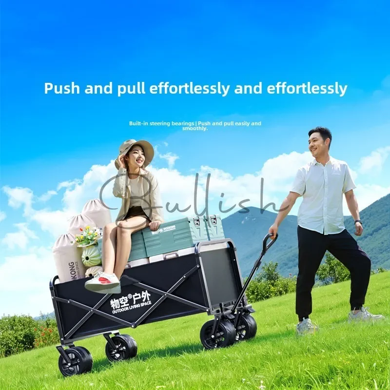 Camper cart Outdoor folding Picnic Camp cart