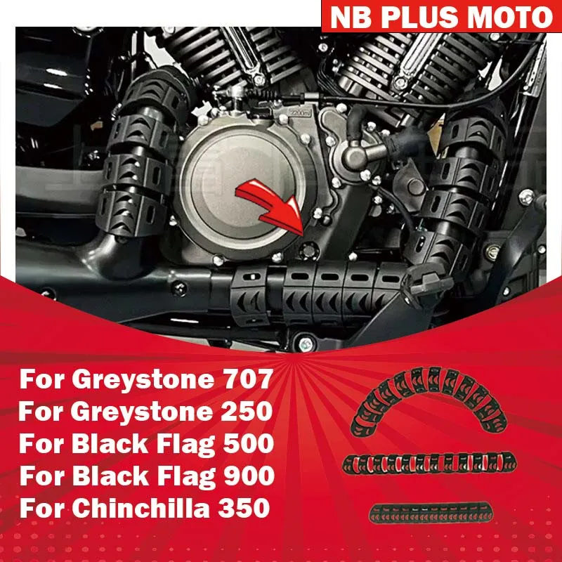 

【Premium】For Black Flag 500/900 Graystone 707/250cvt Chinchilla 350 Motorcycle