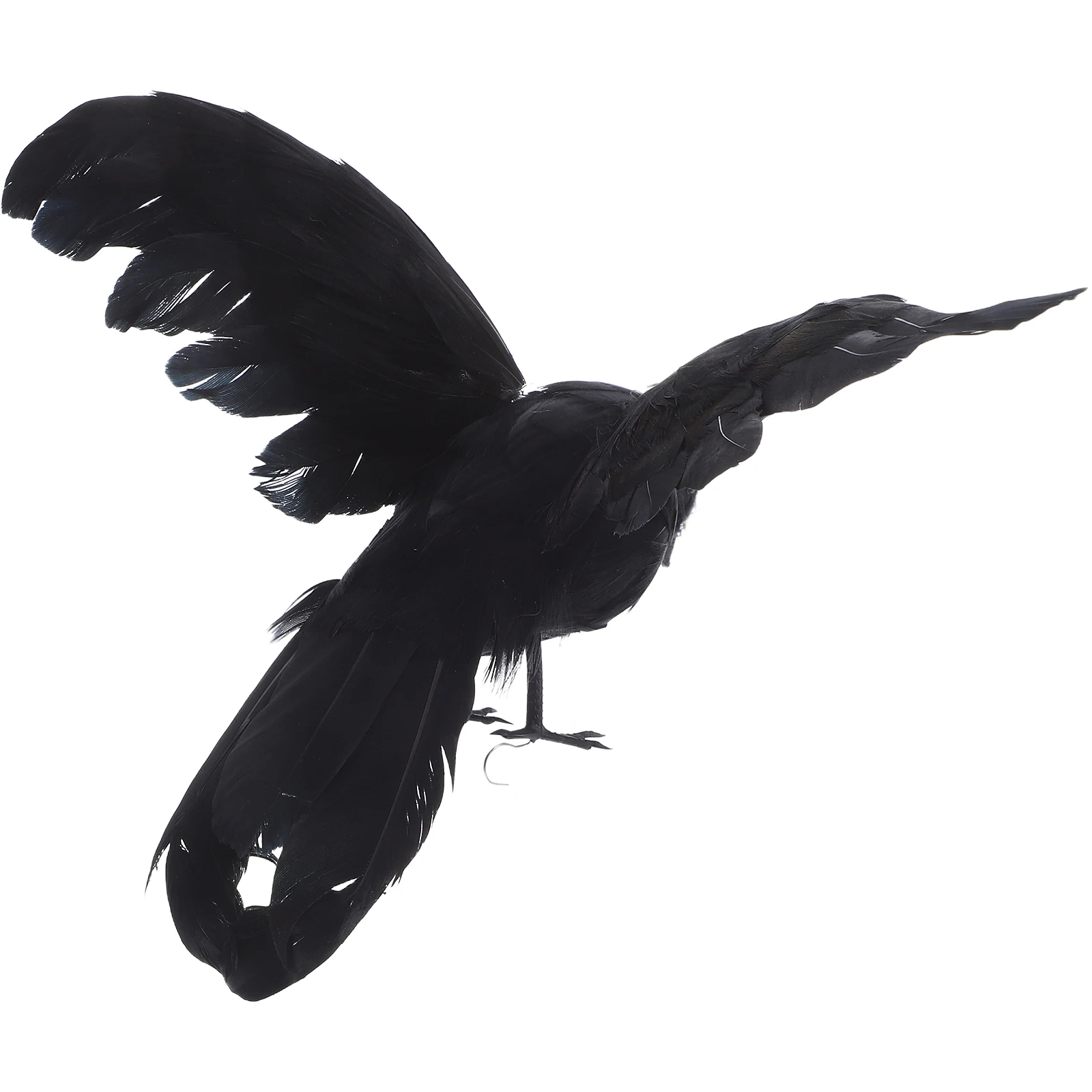

1 pc Crow Black Halloween Prop Party Home Garden Bonsai Decor Wedding Xmas Gift Landscape Bonsai Decor Ornament