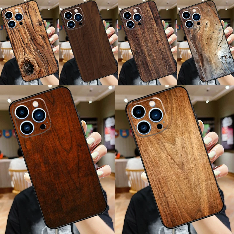 Oak Wood Texture Pattern Phone Case For Samsung Galaxy S25 S26 Ultra S21 S22 S23 S24 Ultra S10 S20 Plus S25 FE Cover