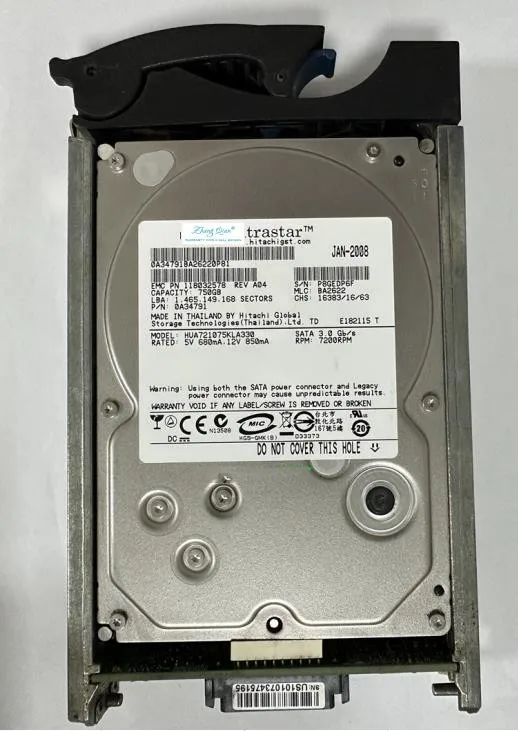 

For HUA721075KLA330 Enterprise-class 750G SATA