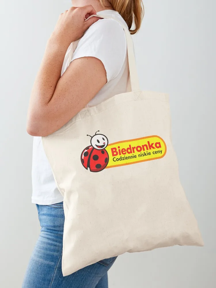 

biedronka Tote Bag canvas tote bags tote bags aesthetic bags luxury women canvas shopping bag