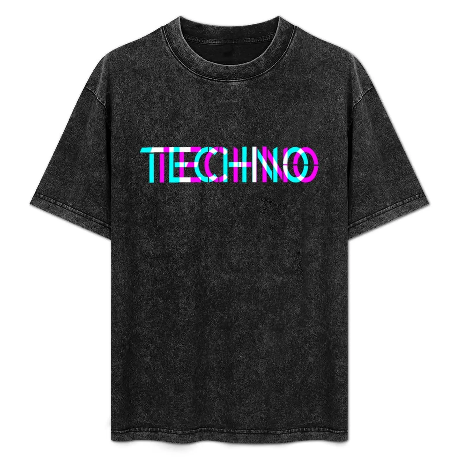 

Techno - Techno Music - 3D look T-Shirt graphic t shirt vintage summer shirt Louboutins customs design your own men t shirts
