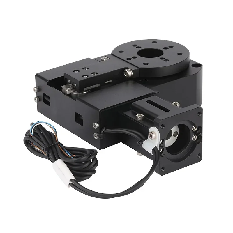 

C&K OEM ODM 120mm Motorized Rotation Stage Rotary Table 12 kg Load Capacity Angle Adjustment For Optical Instrument