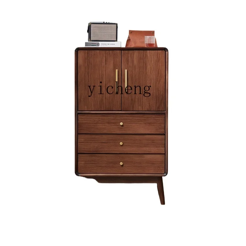 

XL solid wood chest simple modern storage cabinet bedroom multi-function drawer cabinet living room side cabinet