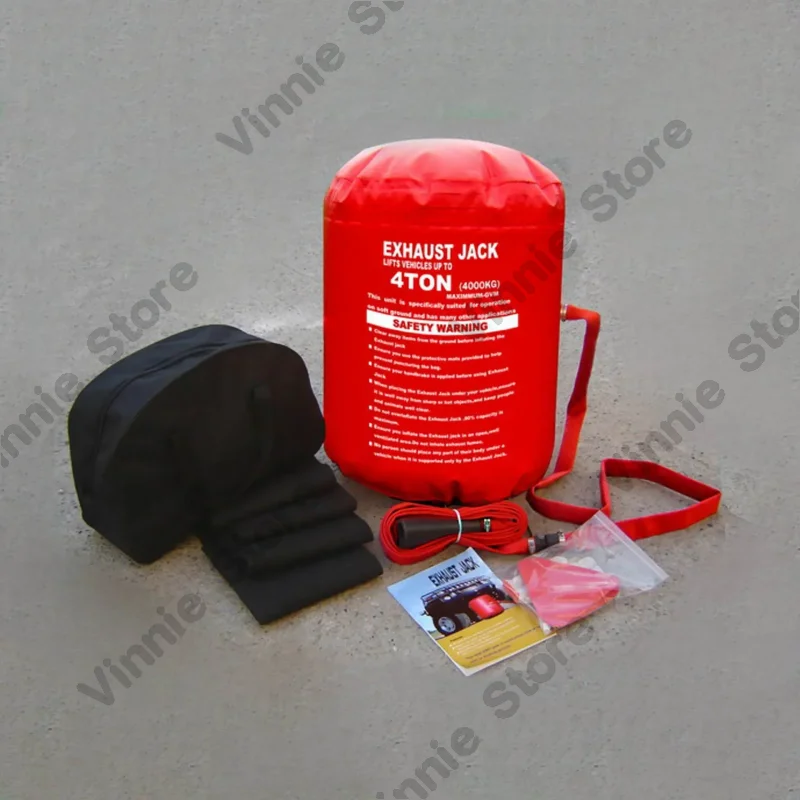 4 ton easy lift air jack exhaust Pneumatic  Multi-layer Off-road 4x4 car Rescue tool car lift Dual Inflatable Car Air