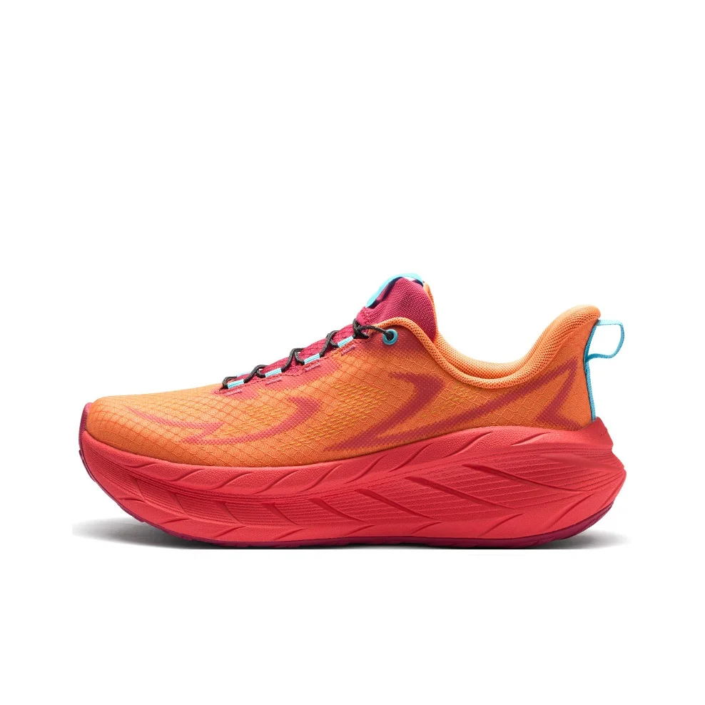BMAI Expedition Pure 2.0 All Weather Fabric Low top Running Shoes Men's Sunset Orange XRPL013-3