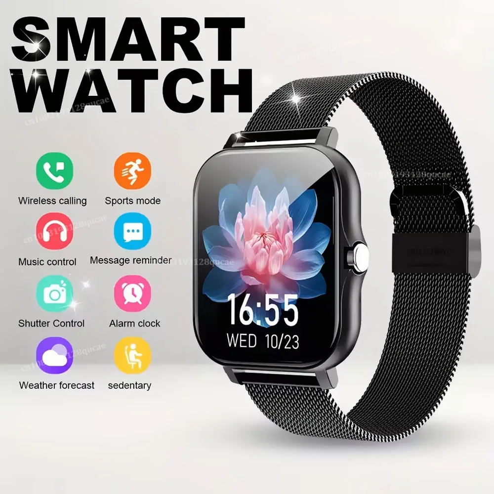 New Smart Watch for Men Women Gift 1.83Inch Full Touch Scree