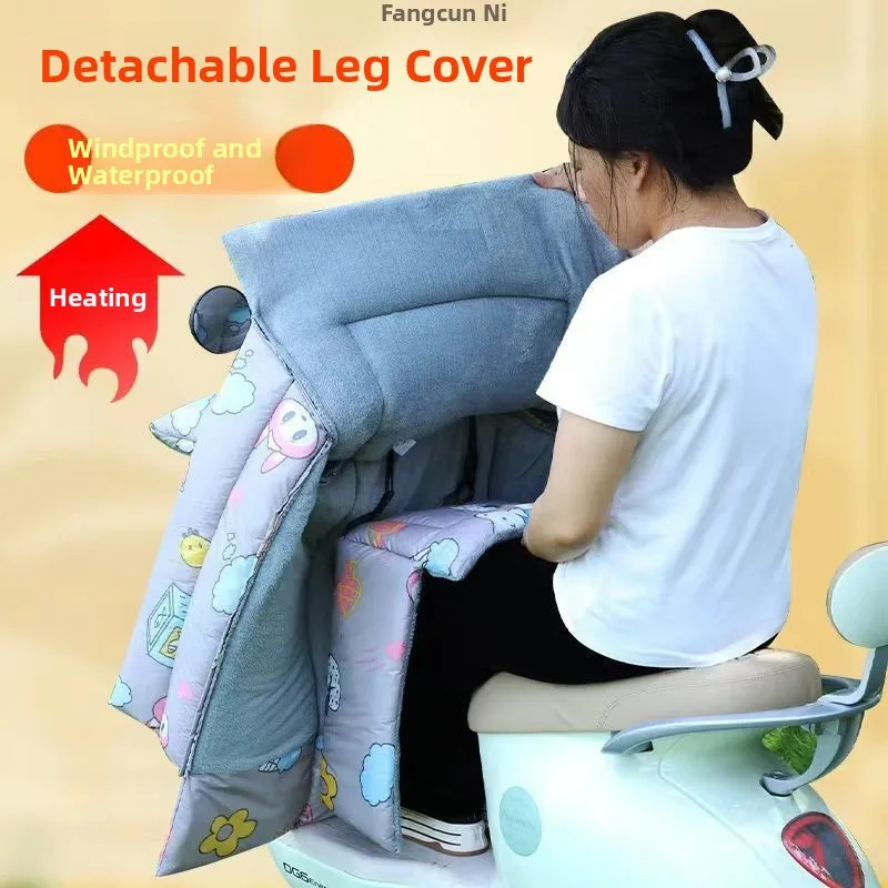 

Утолщенный ветрозащитный чехол для мотоцикла/транспортного средства, двусторонний, большой размер, из ПВХ-материала, для домашнего использования