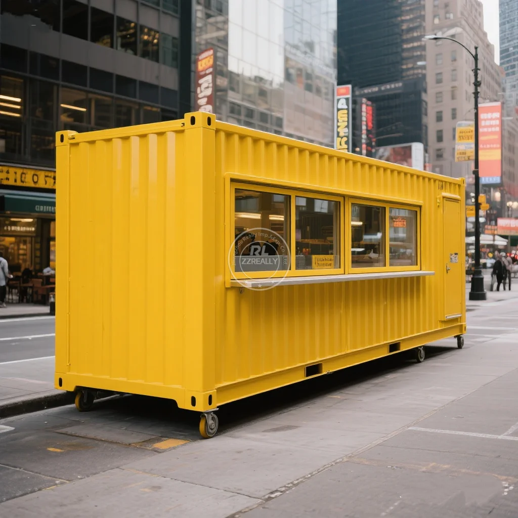 

Custom Container Bar Prefab Coffee Kiosk Shipping Container Cafe For Food Popular Container Restaurant For Sale