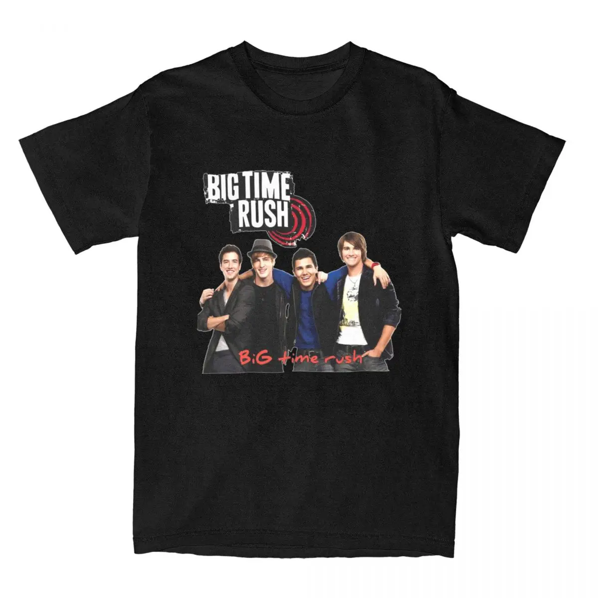 Men Women's Big Time Rush Eras Tour Shirt Accessories Creative Cotton T Shirts Tee Clothing Big Size