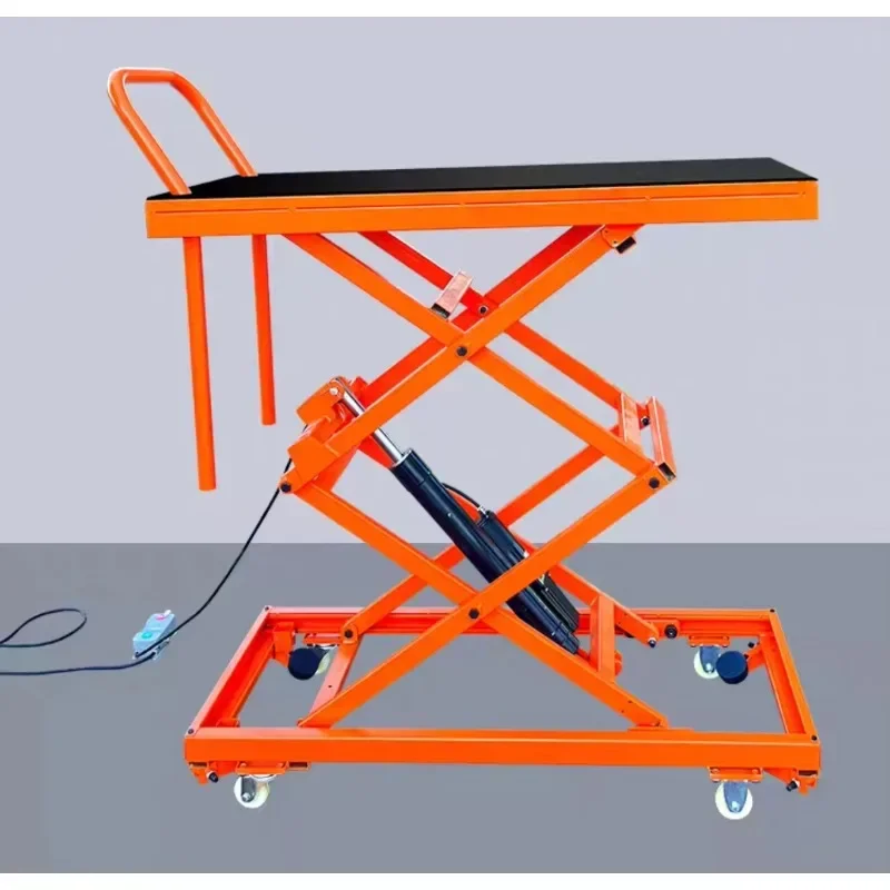 Picture 4: Xiangyin High Performance Electric Hydraulic Scissor Lift Table Easy Maneuverability For Construction Component Core Motor Stabl