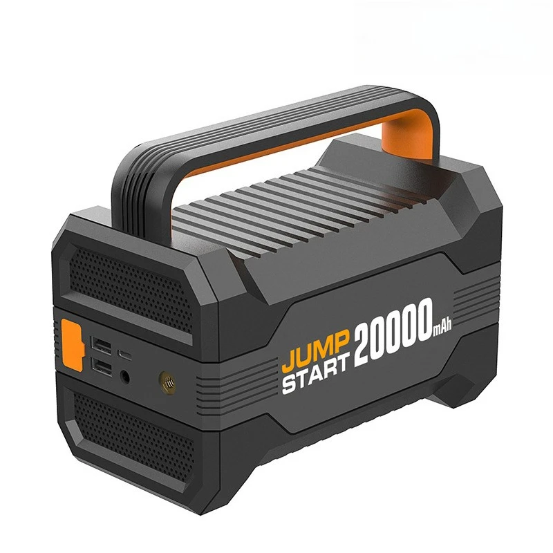 5V 20Ah Car Emergency Starting Power Supply Tire Inflator and Starter All-in-One Machine CNC Lighting Power Bank