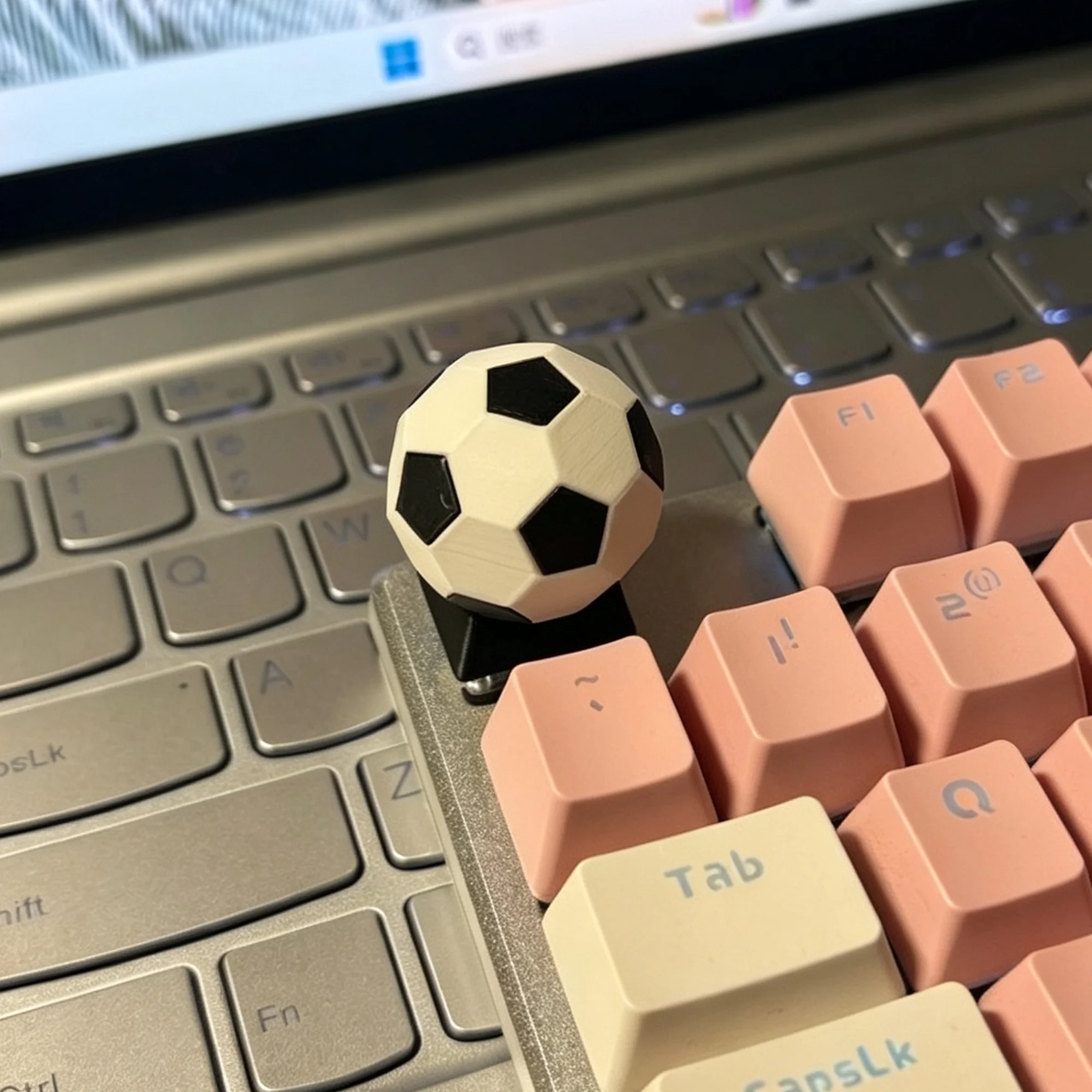 

1pcs Football Themed Esc Key Resin Personalized Custom Keycaps for MX Mechanical Keyboards