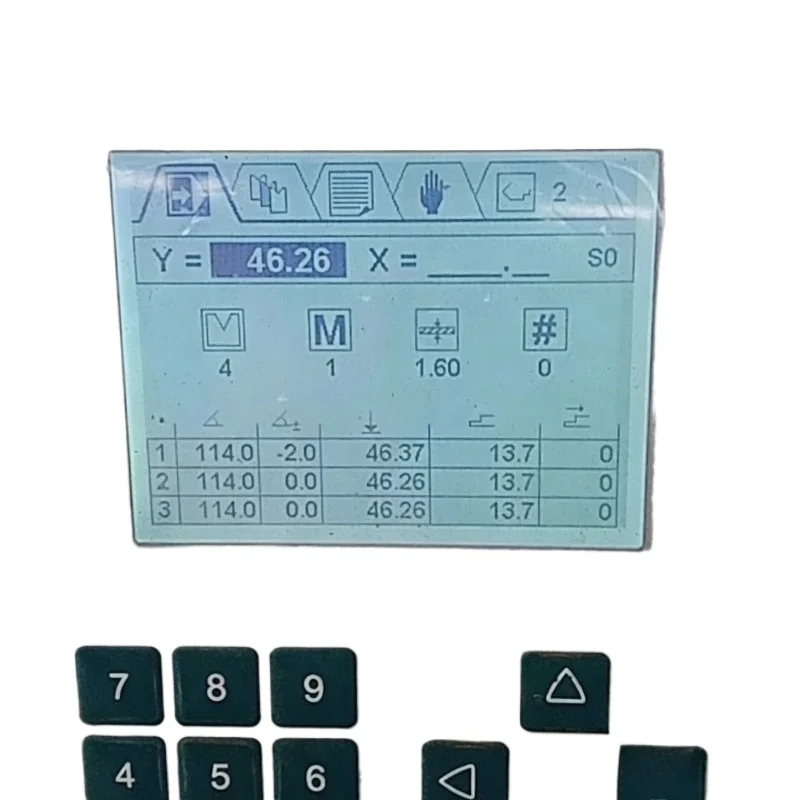 Replacement LCD Display Screen For Sheet Metal Bending Machine CNC Controller Compatible Multiple Control Panel Versions