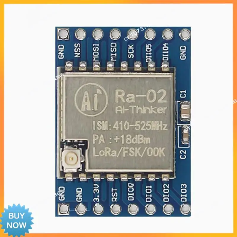 Module adaptateur A10R SX1278 Lora 02 433M, Transmission sans fil, Module de Communication SPI