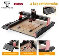 Fresa CNC de dos árboles TTC450 Pro, máquina de grabado láser para madera, acrílico, PCB, PVC, Metal, kit de enrutador CNC de 4 ejes de gran tamaño