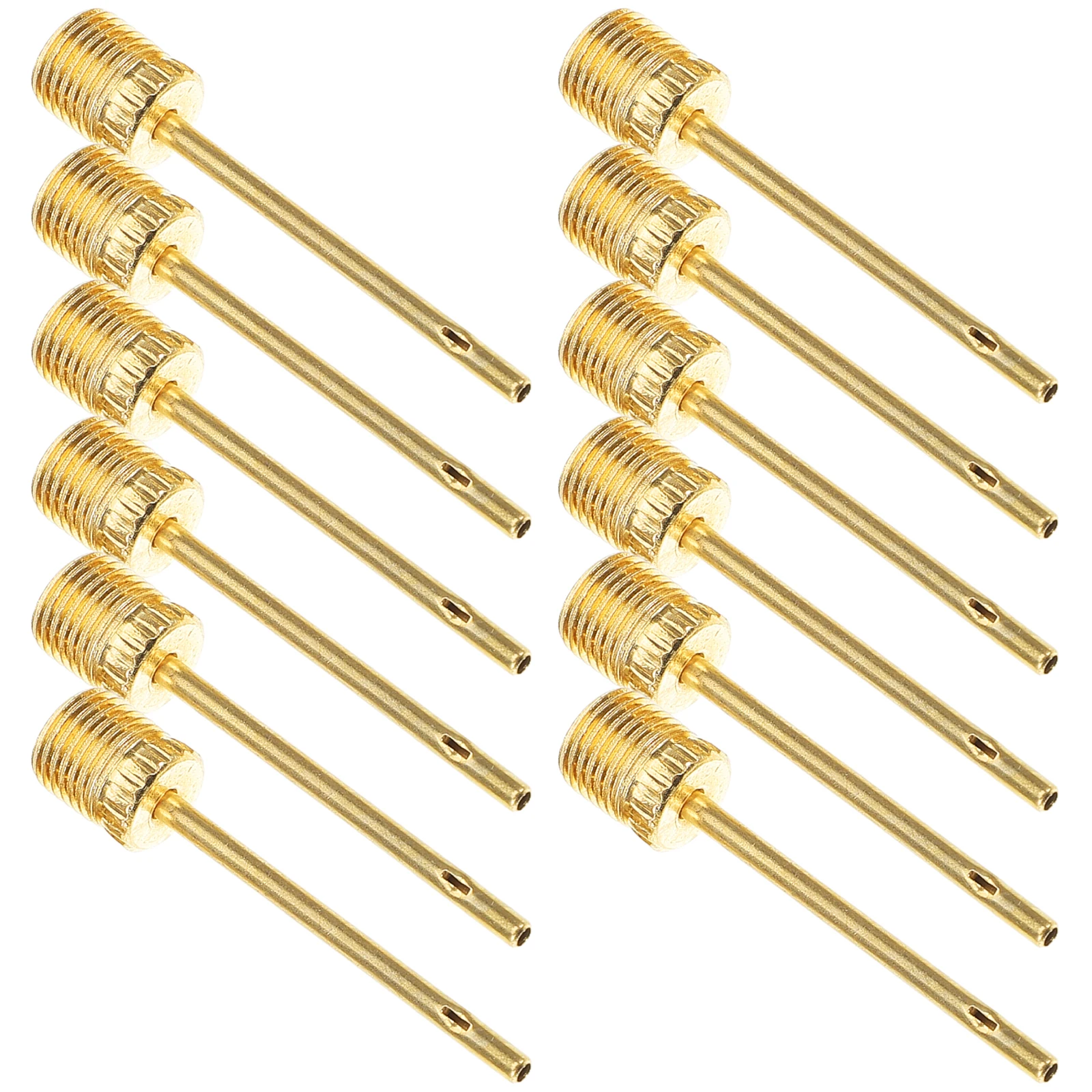 

50Pcs Football Inflator Needle Strong Iron Material Ball Inflation Needles for Hand Pump Bike Gauge Use Football Adapter Needle