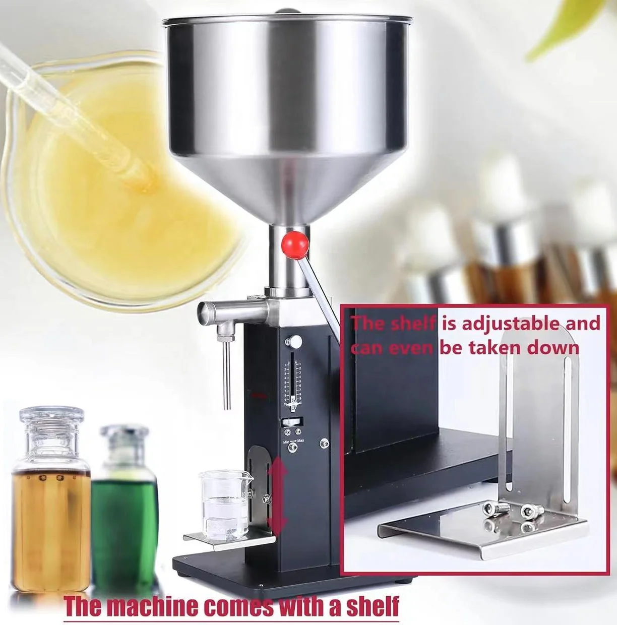 Manual Filler Honey Paste Bottle Quantitative Filling Machine