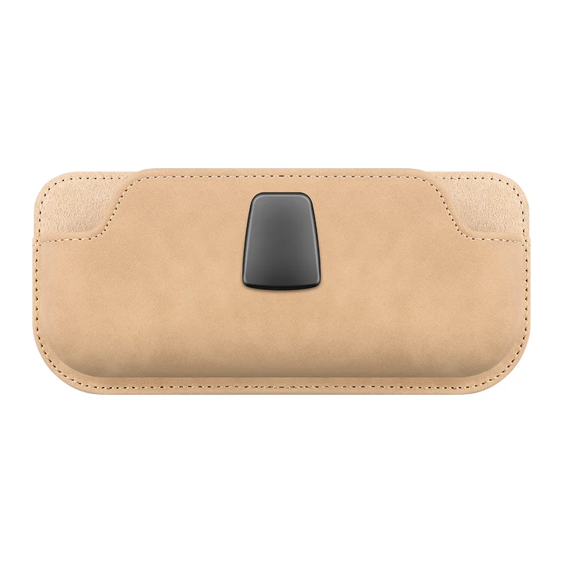 Neue Auto Sonnenschirm Gläser Rahmen Kreative Sonnenschirm Sonnenbrille Lagerung Box Multifunktionale Telefon Karte Lagerung Box Klebstoff Typ – Detail 22