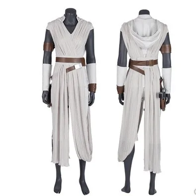 

Femal 9 Rey Cosplay Costume: Rise Of Skywalker Jedi Cosplay Costume