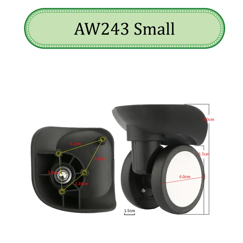 Suitable For ITO AW243 Trolley Box Wheel Universal Wheel Replacement Luggage Box Wheel Hub Boarding Chassis Wheel Hub Repair