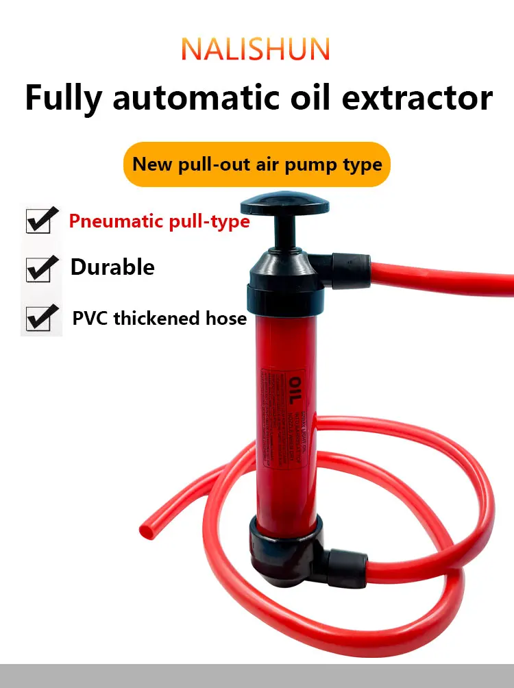 Tragbare Manuelle Pumpe Öl Siphon Hand Saug Hohe Qualität Aufblasbare Schlauch Schlauch Flüssigkeit Benzin Gas Transfer Auto Zubehör – Detail 1