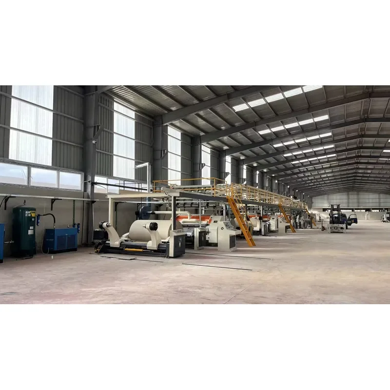 Automatic High Speed 2000mm 3 Ply 5 Ply 7 Ply Carton Box Corrugated Board Making Machine Line