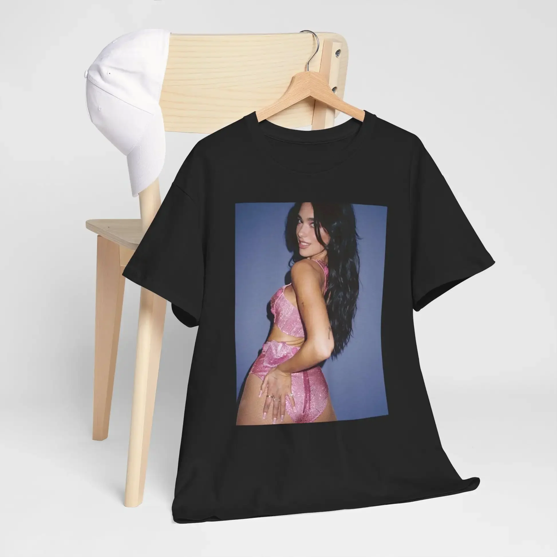 Dua Lipa T-shirts for Men New in Tops and T-shirts Vintage Clothing Women's Oversize T-shirt  Men's Cotton Tshirt Y2k Funny