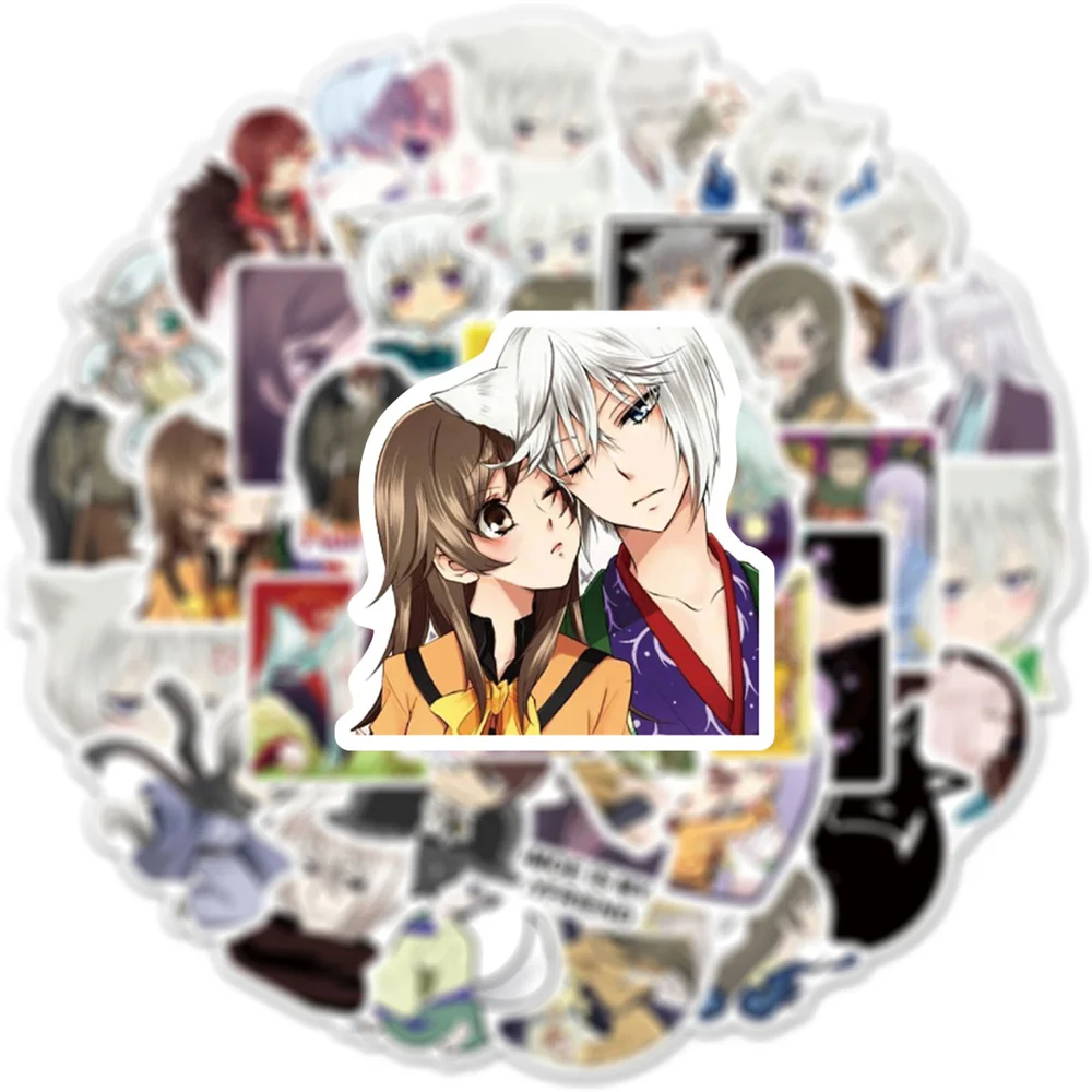 50-Pack Kamisama Love Anime Manga Stickers Gift Graffiti Diy Diary Skateboard Laptop Ipad Waterproof Stickers