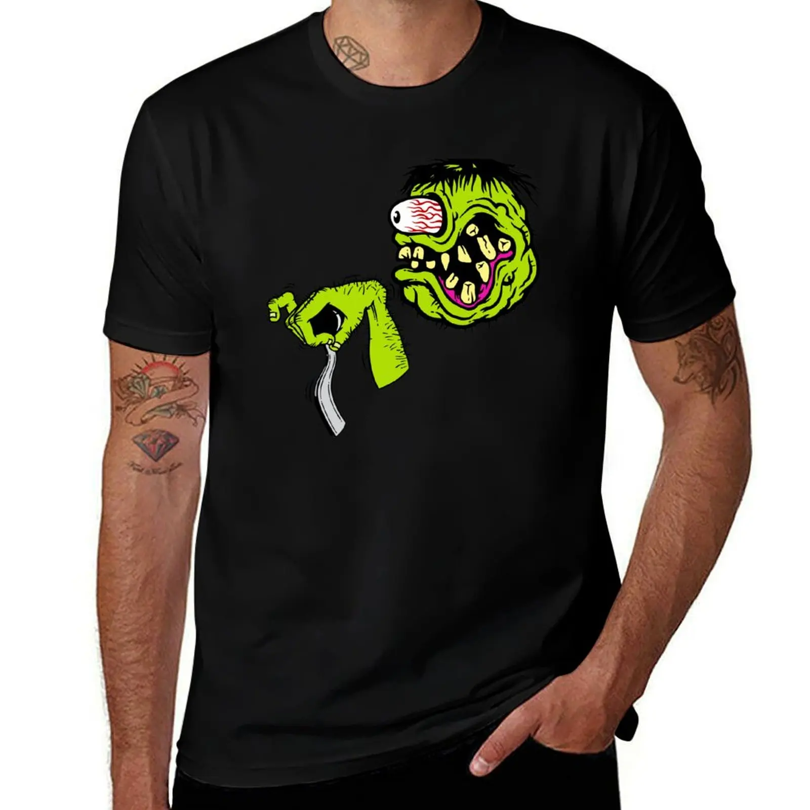 

Rat Fink Uni Monster Shift T-Shirt Fashion Simple Casual Tee Shirt