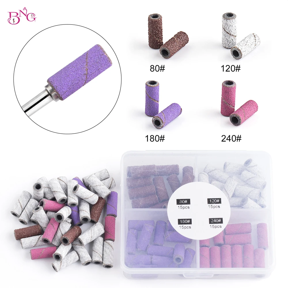 3mm Professional Small Nail Sanding Bands for Nail Drill Nail File for Acrylic Nails Gel Manicures and Pedicure Accessories