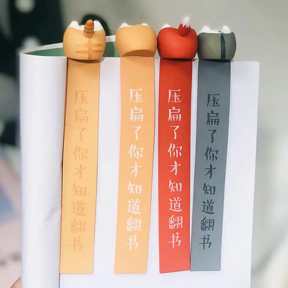 Bookmark 4 Styles Bookmark Stationery Attractive Reusable  Excellent Diary Scrapbook Bookmark Book Clip