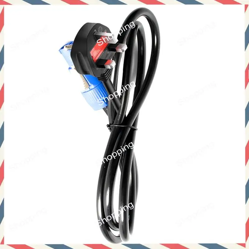 

M20K Powercon Plug 1.5M Black Stage Light Power Cable 3-Core DMX512 LED Event Lighting Cord Aviation Power Cord UK PLUG