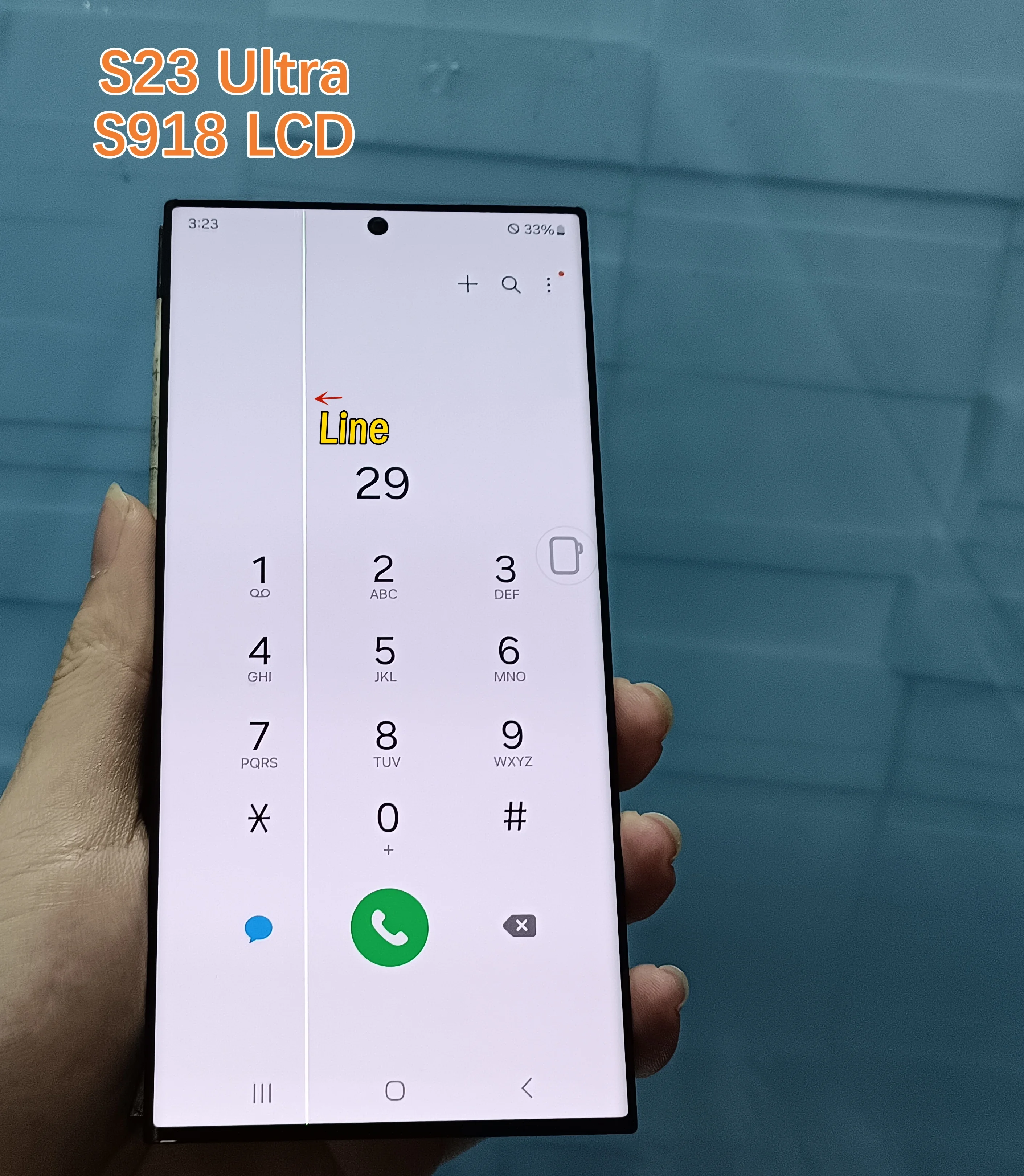 6.8 inches AMOLED Display For Samsung Galaxy S23 Ultra 5G LCD Touch Screen Display S23Ultra 5G S918 S918B S918U LCD No Frame