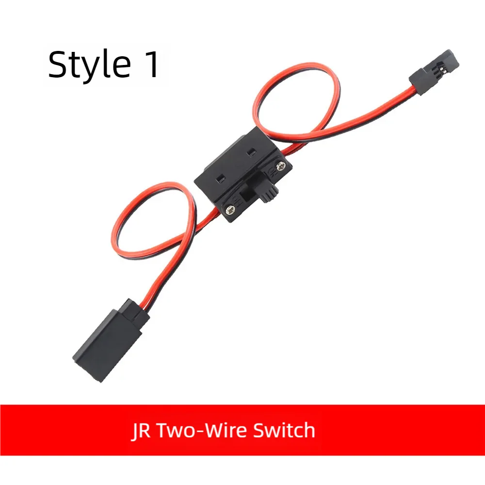 FUTABA JR R252 RC Switch Universal Connector for Car/Boat/Airplane DIY Models Durable Waterproof Upgrade Accessories