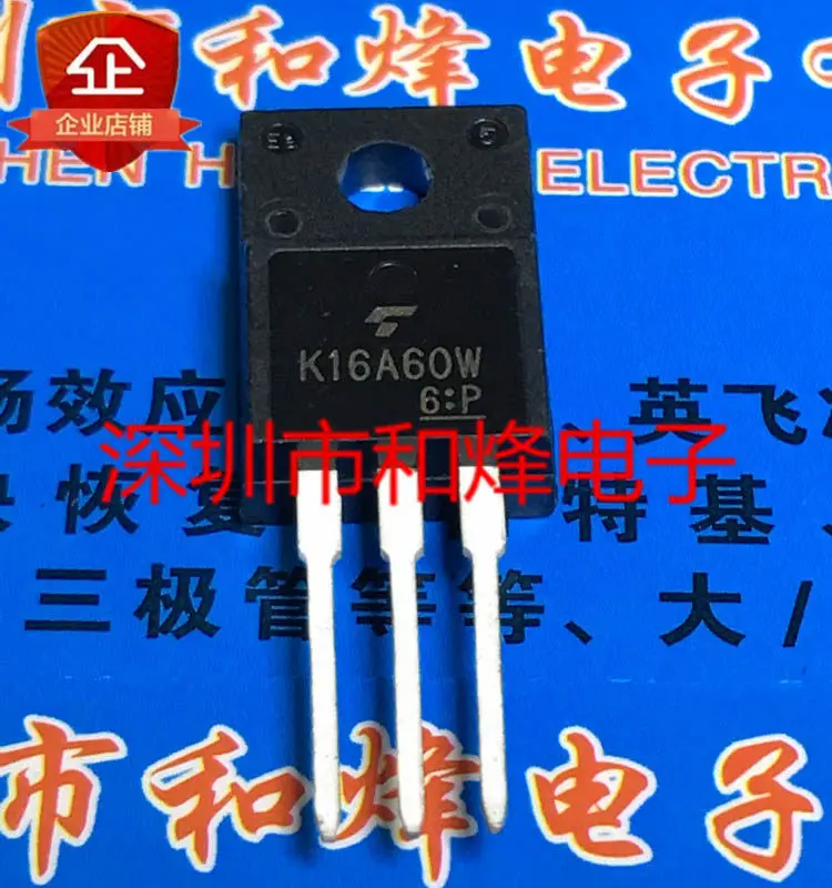 5 uds K16A60W TK16A60W TO-220F 600V 15.8A