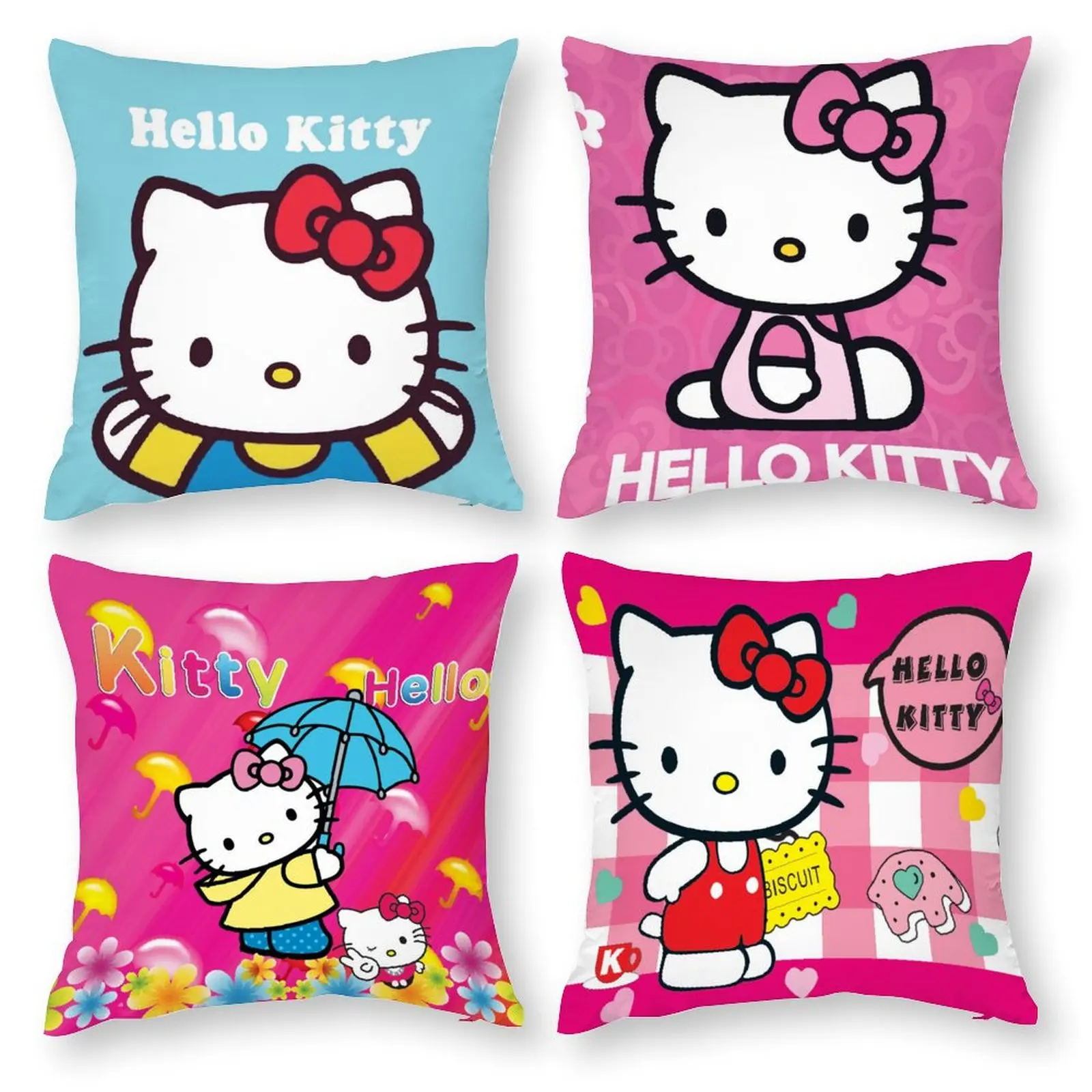 New Disney series Hello Kitty cartoon pattern home bedding decorative pillowcases and pad covers