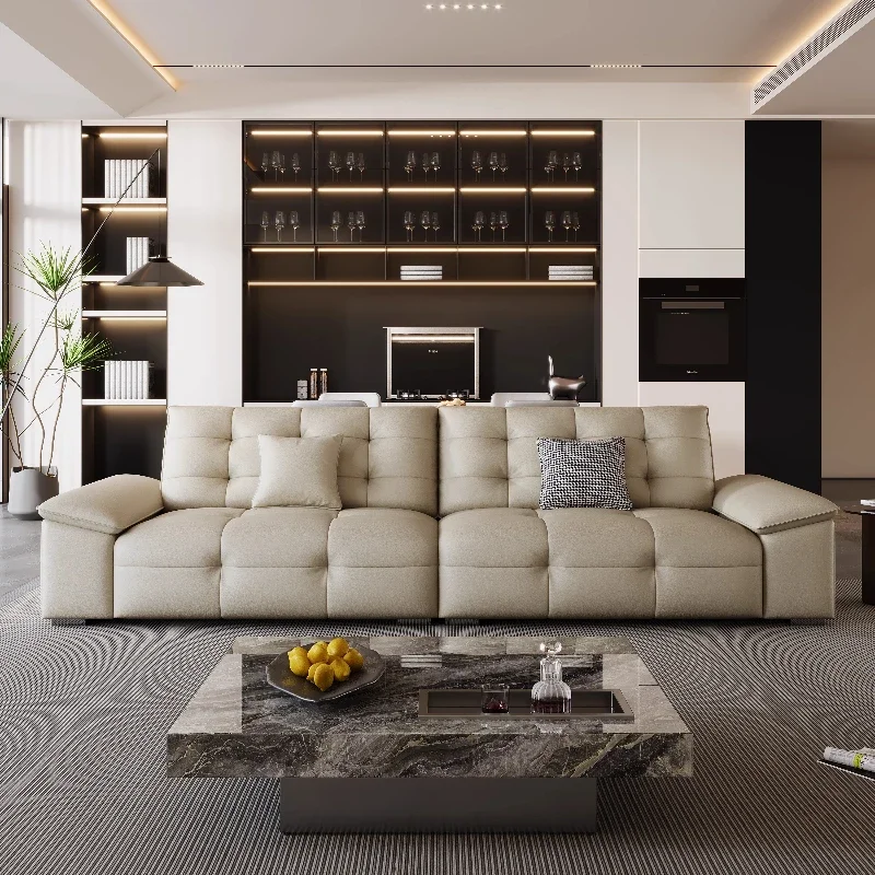 Aesthetic Recliner Living Room Sofas Black Quality Luxury Living Room Sofas Lounges Sleeper Divano Soggiorno Home Furniture