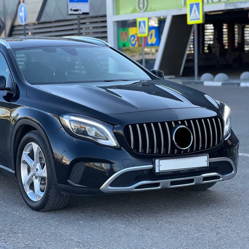 

Front Bumper Grille GT Style Inlet Grill Radiator Grid Tuning For Mercedes Benz GLA X156 2014 2015 2016 2017 2018 2019