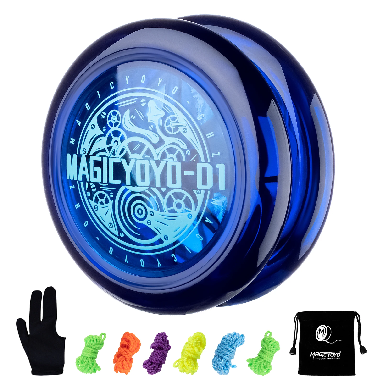 Magicyoyo-子供用ループヨーヨー、d1、プラスチック、初心者向けアクティブヨーヨー