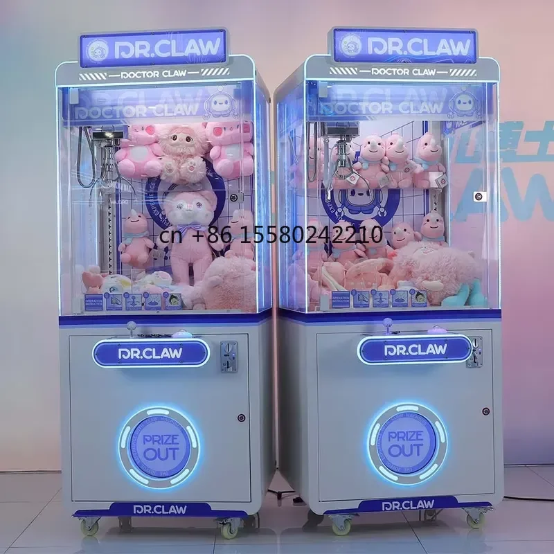 2026 hot for pink Japanese Cheap Mini Claw Machine With Bill Acceptor Custom Candy Claw Machine Arcade Toy Selling