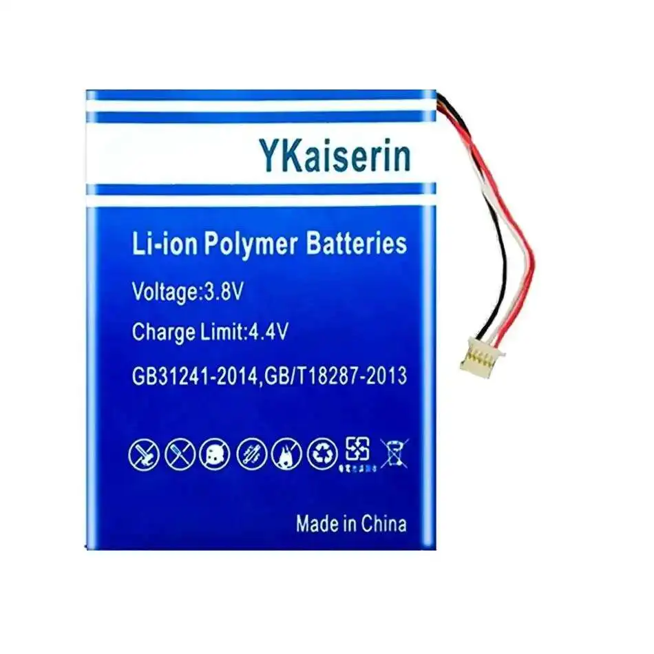Baterai Ponsel Pengganti Premium untuk Polar V650 Steker 5 Kawat Kabel Panjang HR Emea 2800Mah